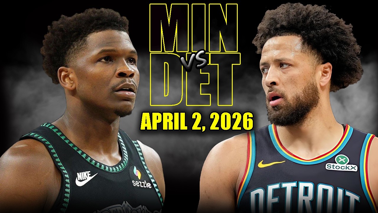 4월3일 미네소타 디트로이트 NBA 하이라이트