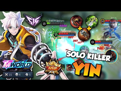 Yin, The Solo Kill God | Yin Emblem and Item Build | MLBB