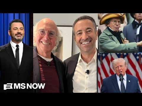 Tyrant! Kimmel & Larry David SKEWER TRUMP on HBO - even as MAGA allies buy HBO, CNN!