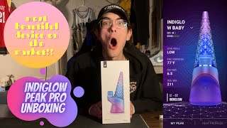 puffco peak pro indiglow UNBOXING.
