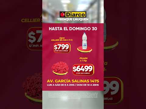 🛒 Diarco - Ofertas Trenque Lauquen - 24.11 al 30.11