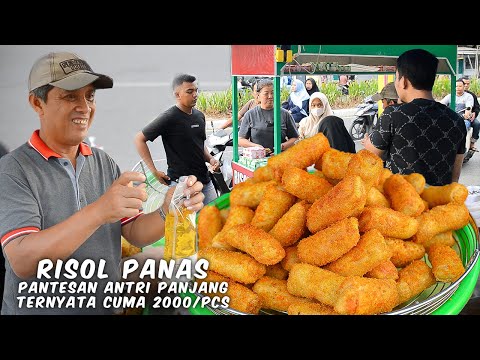 SELLING FOR ONLY 3 HOURS, UP TO 800 RISOLS ARE SOLD OUT IN A DAY.