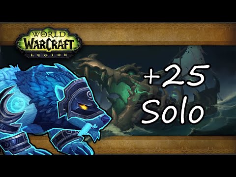 Legion Remix - Mythic +25 Maw of Souls Solo Druid