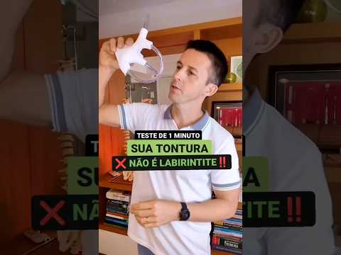 Take this test if you have Labyrinthitis