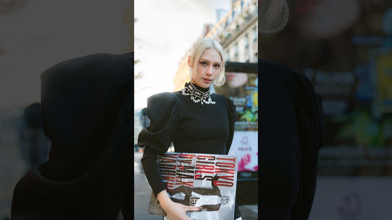 華のあるイケてる女性とパリで遭遇🎅📸【ストリートスナップ】vol.293 #shorts #ストリートスナップ