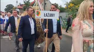 Dożynki gminy Żarów, których gospodarzem są Łażany.