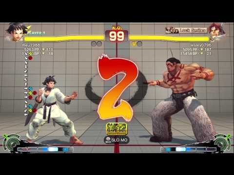 Meu (Makoto) vs Lesley0796 (Hawk) - AE 2012 Match *720p HD*