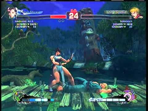 SSF4AE: Chun-li (NAOSUKE RXR) vs. Ken (TORY0021)   SD