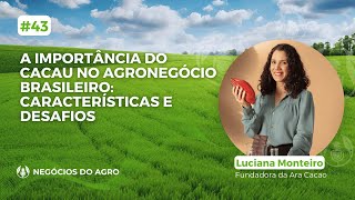 A importância do cacau no agronegócio brasileiro: características e desafios | com Luciana Monteiro