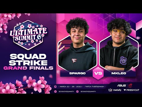 Sparg0 vs MkLeo - Squad Strike Grand Finals - Smash Ultimate Summit 6