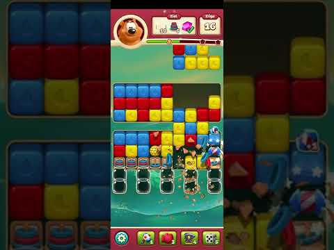 Toon blast Level 1887 no booster 3 stars