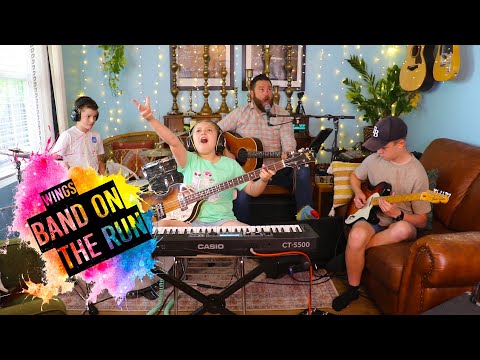 Colt Clark and the Quarantine Kids play "Band on the Run"