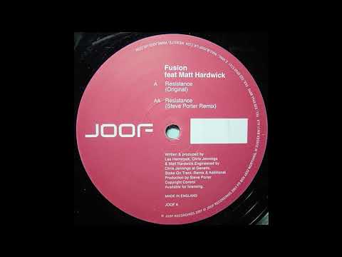 Fusion Feat Matt Hardwick - Resistance (Steve Porter Remix) 2001