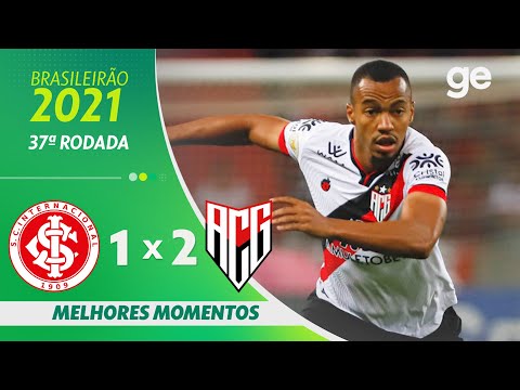 Gols e lances de Internacional x Atlético-GO