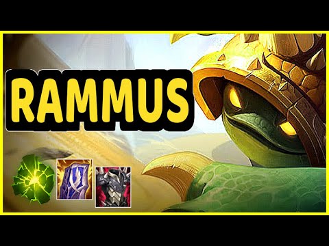 RAMMUS VS NIDALEE JUNGLE GAMEPLAY