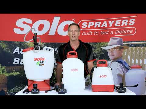 Solo Battery Sprayers Quick Start Guide