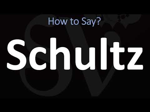 How to Pronounce Schultz? (CORRECTLY)