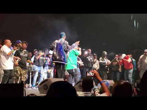 Kurupt and Daz aka THA DOGG POUND performing Low Rider at the Welcome To The West Festival 10.09.21