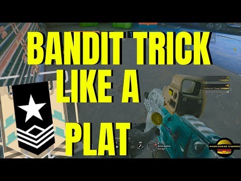 HOW TO BANDIT TRICK/TRAP (The Platinum Plays) - Rainbow Six Siege : Ranked