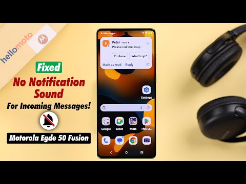 Fix: No Notification Sound for Incoming Messages on Motorola Phone!