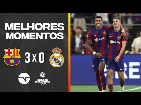 Gols e lances de Barcelona x Real Madrid
