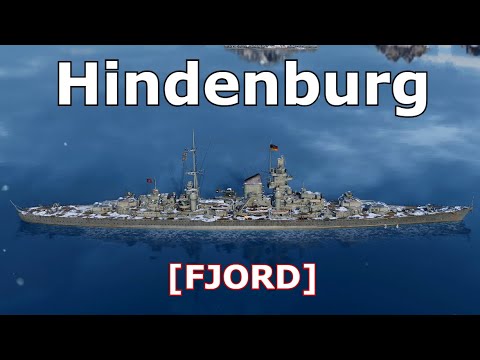 World of WarShips Hindenburg - 334K Damage