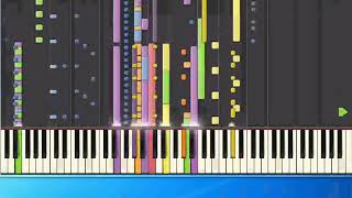 [Piano Tutorial Synthesia]Culture Beat - You belong (mh)