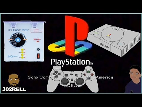 Repairing Scratched Playstation 1 Video Game Disc with JFJ Easy Pro Plus+ CD/DVD Resurface Tool