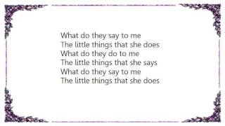 Kent - Things She Said Lyrics