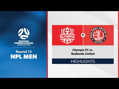 NPL Men  Round 13 - Olympic FC vs. Redlands United Highlights