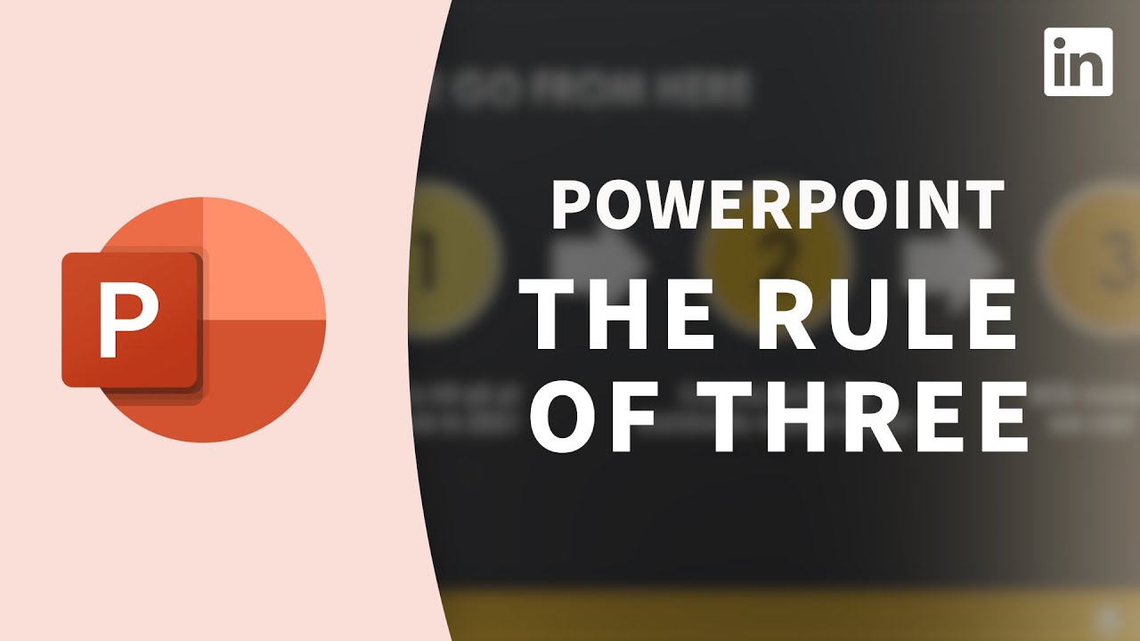 PowerPoint Tutorial - The rule of three