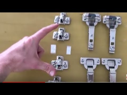 How to install IKEA cabinet/Door Hinges - PART 1 -...
