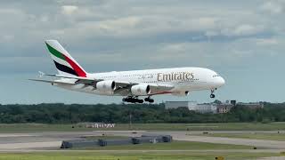 Emirates A380 EK201 JFK Airport New York