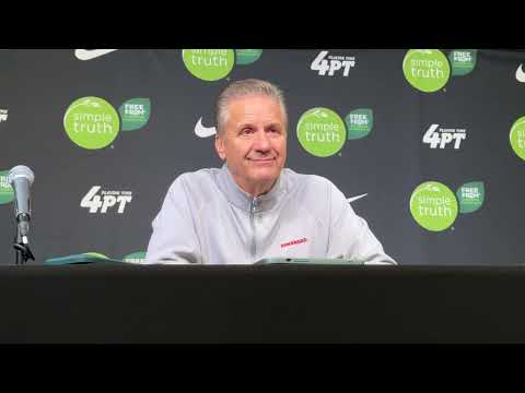 Illinois postgame: Arkansas coach John Calipari press conference