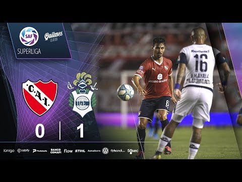 Fecha 21: resumen de Independiente - Gimnasia