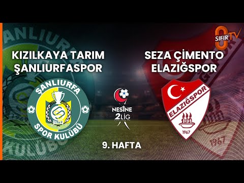 Kızılkaya Tarım Şanlıurfaspor - Seza Çimento Elazığspor