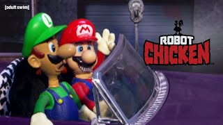 Mario and Luigi Take On Vice City | Robot Chicken | adult swim