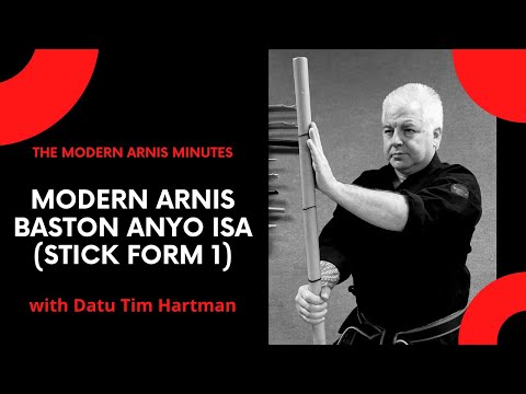 Modern Arnis Baston Anyo Isa (Stick Form 1)