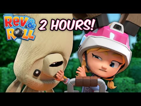 Llama Drama, Stuck on You and More! | Over 2 Hours of Rev & Roll | Full Episodes