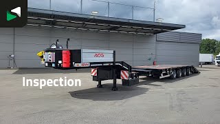 New GVN 4 GVN 4 axles NEW! 6m extendable Lift + 2xSteering Axle Hydr low bed semi-trailer | Image 4 - Autoline