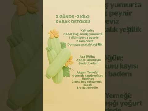 Kabak detoksu !