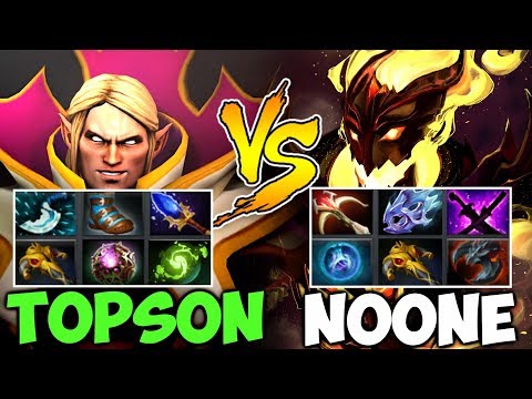 NOONE SF vs TOPSON Invoker Epic Battle - OG vs VP Carry Fight