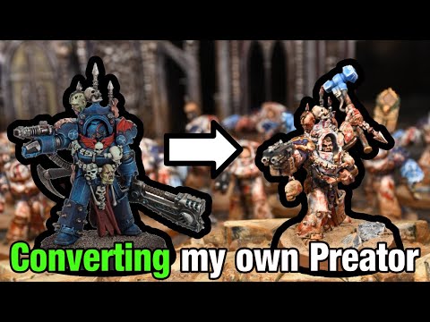 How I Converted a Terminator Praetor for my World Eaters