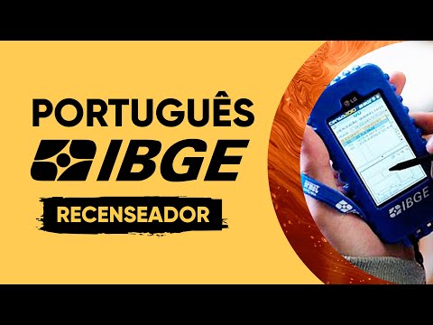 AULÃO IBGE 2022 - PORTUGUÊS - RECENSEADOR