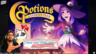 Cute games: "Potions: A Curious Tale" and "Mimi's Scratcher"!! #sponsored (Also live on Twitch!)