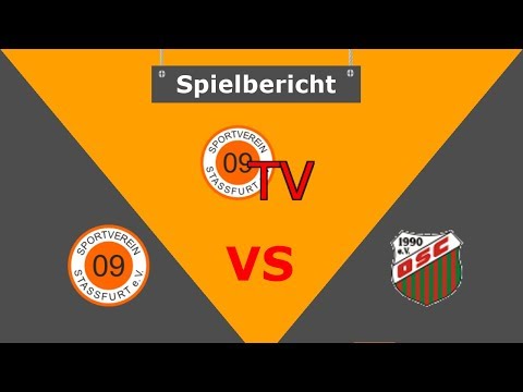 Spielbericht SV 09 Stassfurt - Oscherslebener SC