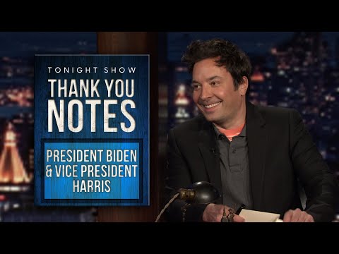 Thank You Notes: President Biden and Vice President Harris, Recalled Hot Pockets
