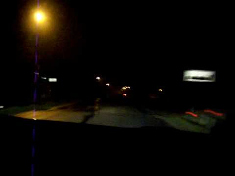 Niebocko nocą od strony Grabownicy