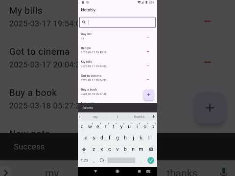 Notably Notes App