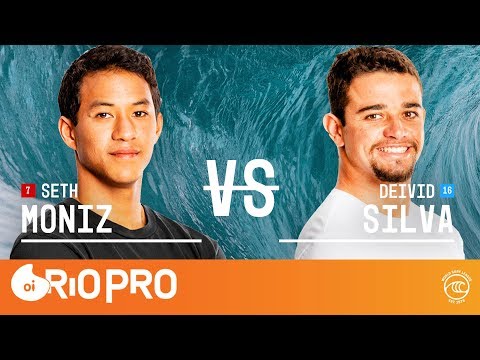 Seth Moniz vs. Deivid Silva - Round of 32, Heat 14 - Oi Rio Pro 2019